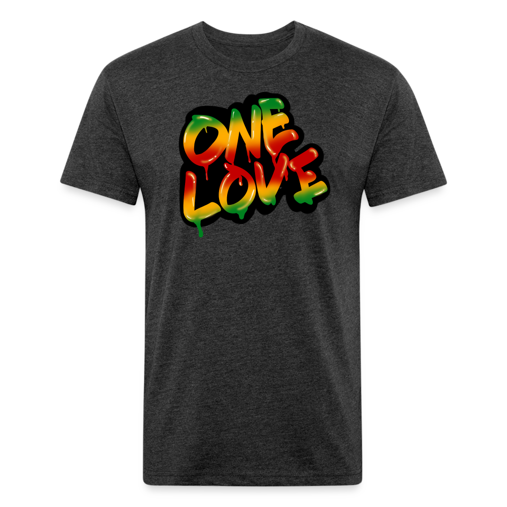 One Love - heather black
