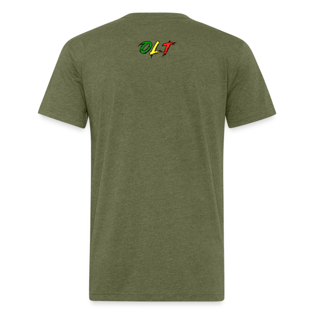 One Love - heather military green