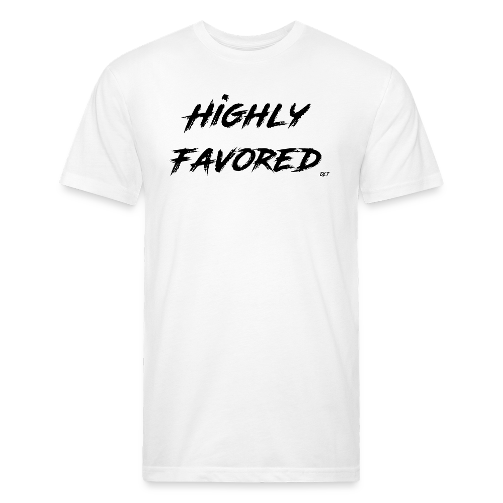 Highly Favored - white