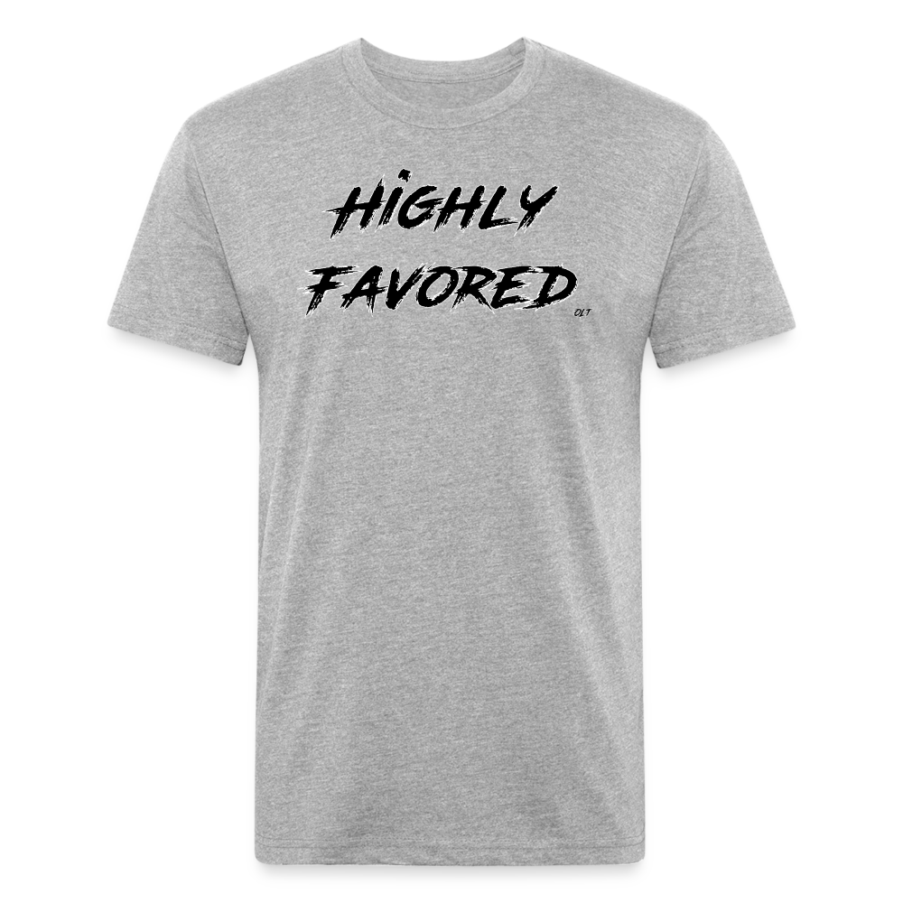 Highly Favored - heather gray