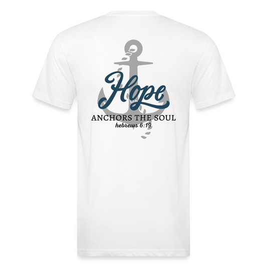 Hope Anchors the soul - white