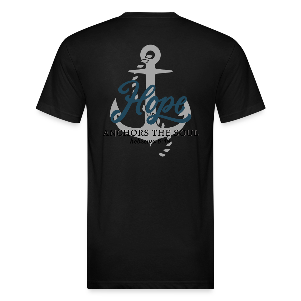Hope Anchors the soul - black