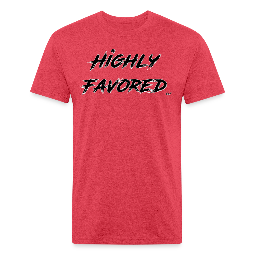 Highly Favored - heather red