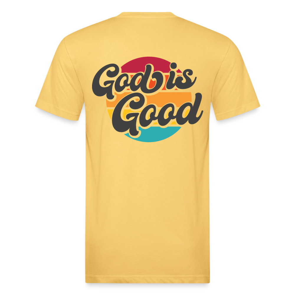 God is Good - pastel yellow