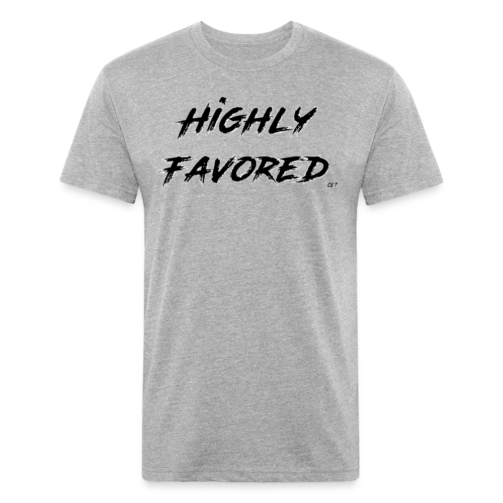 Highly Favored - heather gray