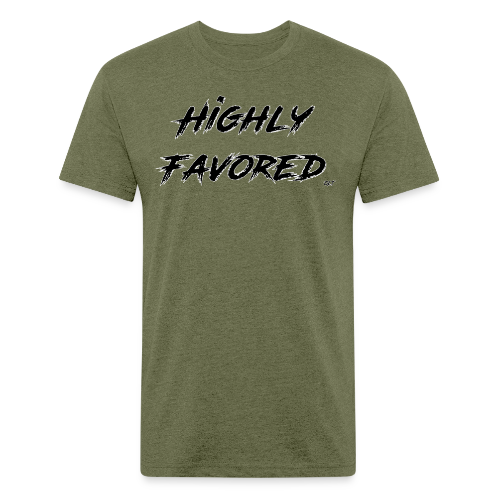 Highly Favored - heather military green
