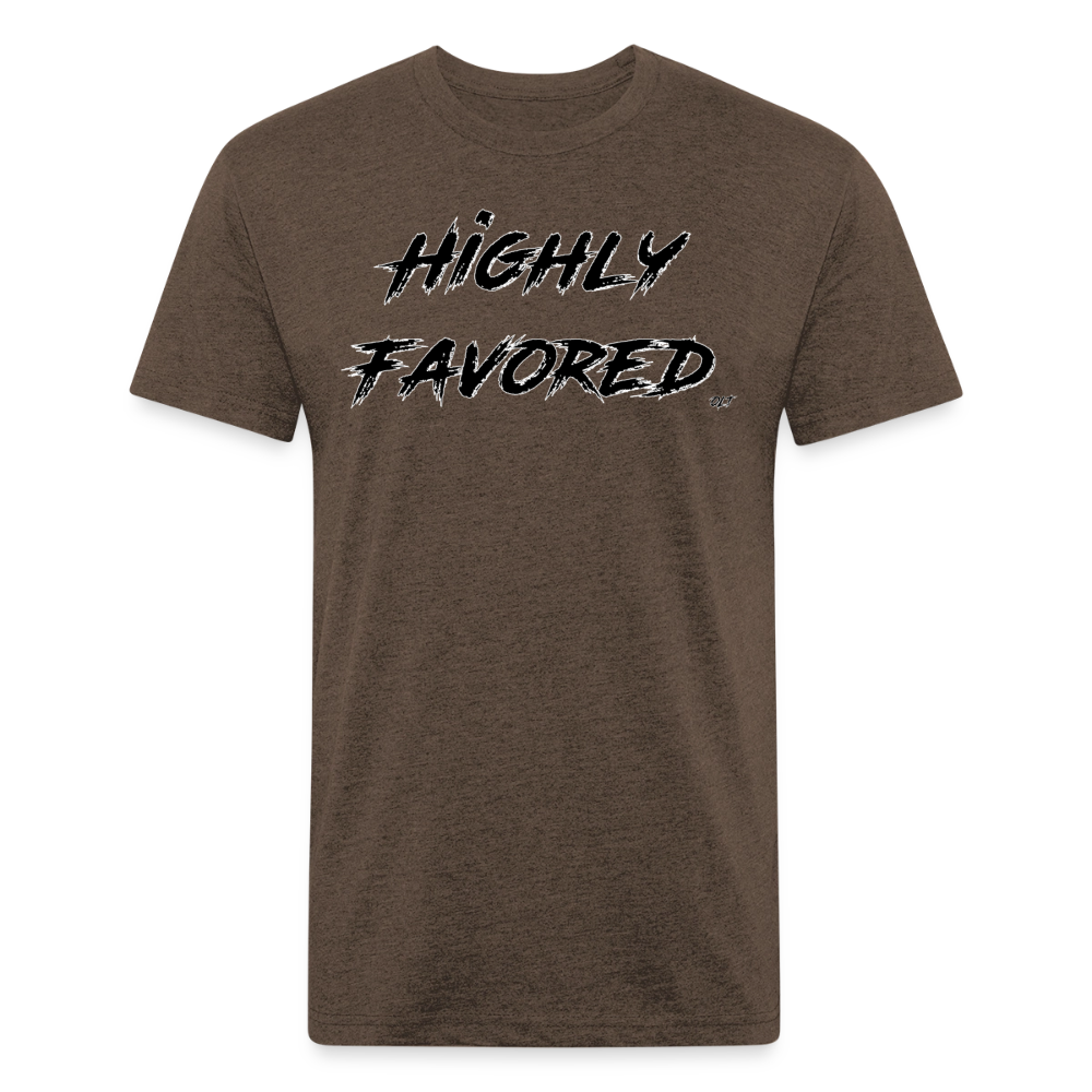 Highly Favored - heather espresso