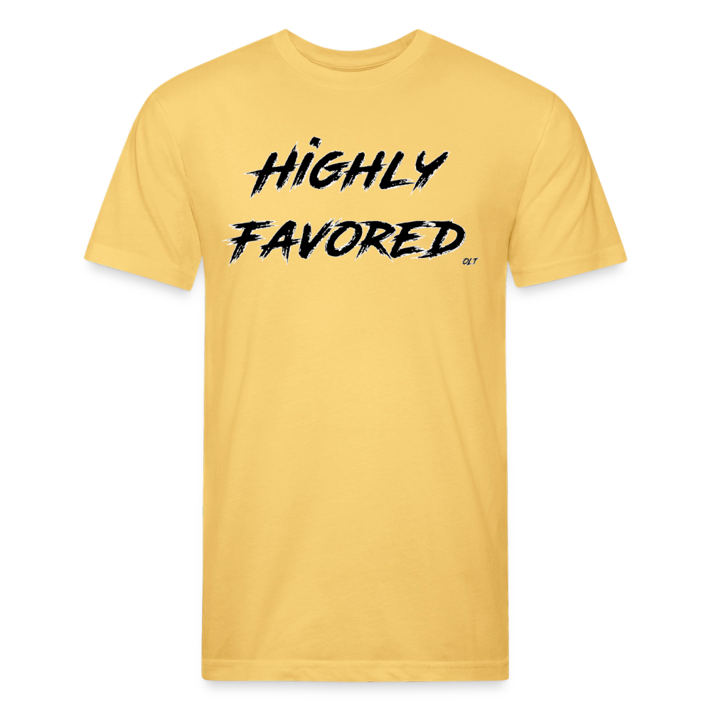 Highly Favored - pastel yellow